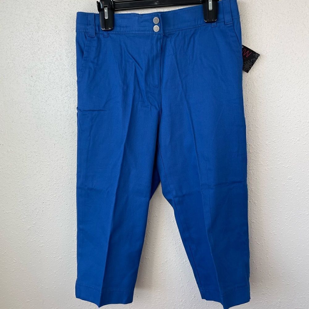 NWT JW Styles Caribbean Cropped Pants Size 10